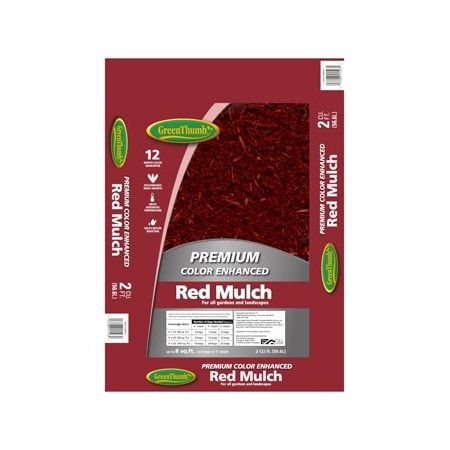 Garickrporation GT 2CUFT RED Mulch BG2CFDMRGT